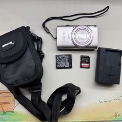 Canon IXY 650 / ELPH 360 HS + 128GB + Case