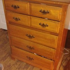 Village Square Solid Wood Dresser Measures