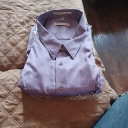 Purple Geoffrey Beene Dress Shirt