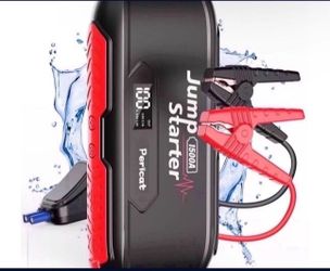 1500A Peak 18000mAh Portable Jump Starter Pack(Up to 7.0L Gas and 5.5L Diesel Engine), 12V Auto Booster Battery Charger Lithium Car Jump Starter Box w