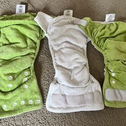 Thirsties Size 2 Reusable Cloth Diapers 