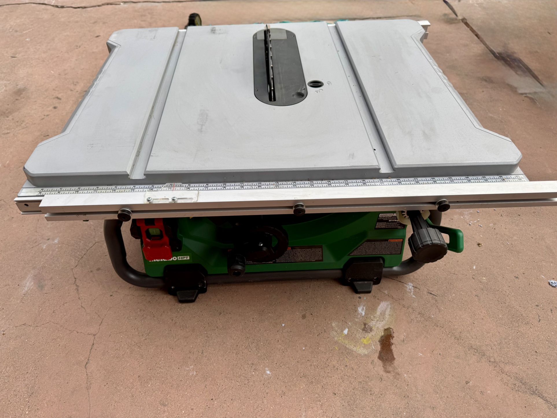 Metabo HPT 10-in 15-Amp 120-Volt Corded Jobsite Table Saw