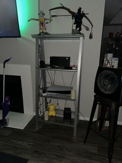 Aluminum Shelf With Glass