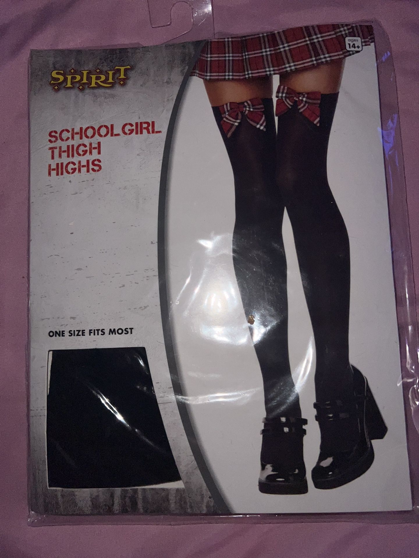 Schoolgirl Thigh High Tights