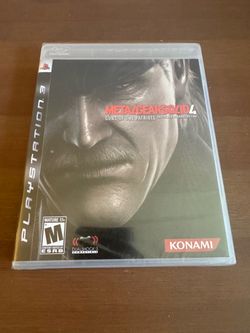 Metal Gear Solid 4 Playstation PS3 Brand New Sealed