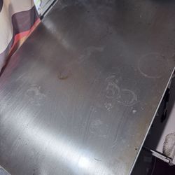 Vintage Metal Work Desk