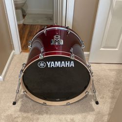 Yamaha Black Cherry 22 Bass Drum stage/custom