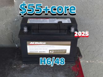 Car Battery Group Size 48/H6