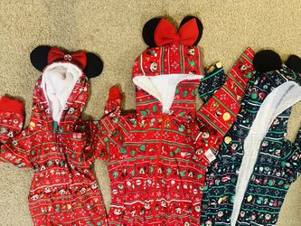 Disney Mickey Onesie Christmas 