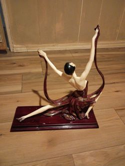 Art Deco Style Dancer Figurine Sculpture