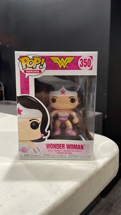 FUNKO POP! DC Heroes Breast Cancer Awareness Wonder Woman #350 DC Universe