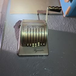 Vintage Paymaster check writer