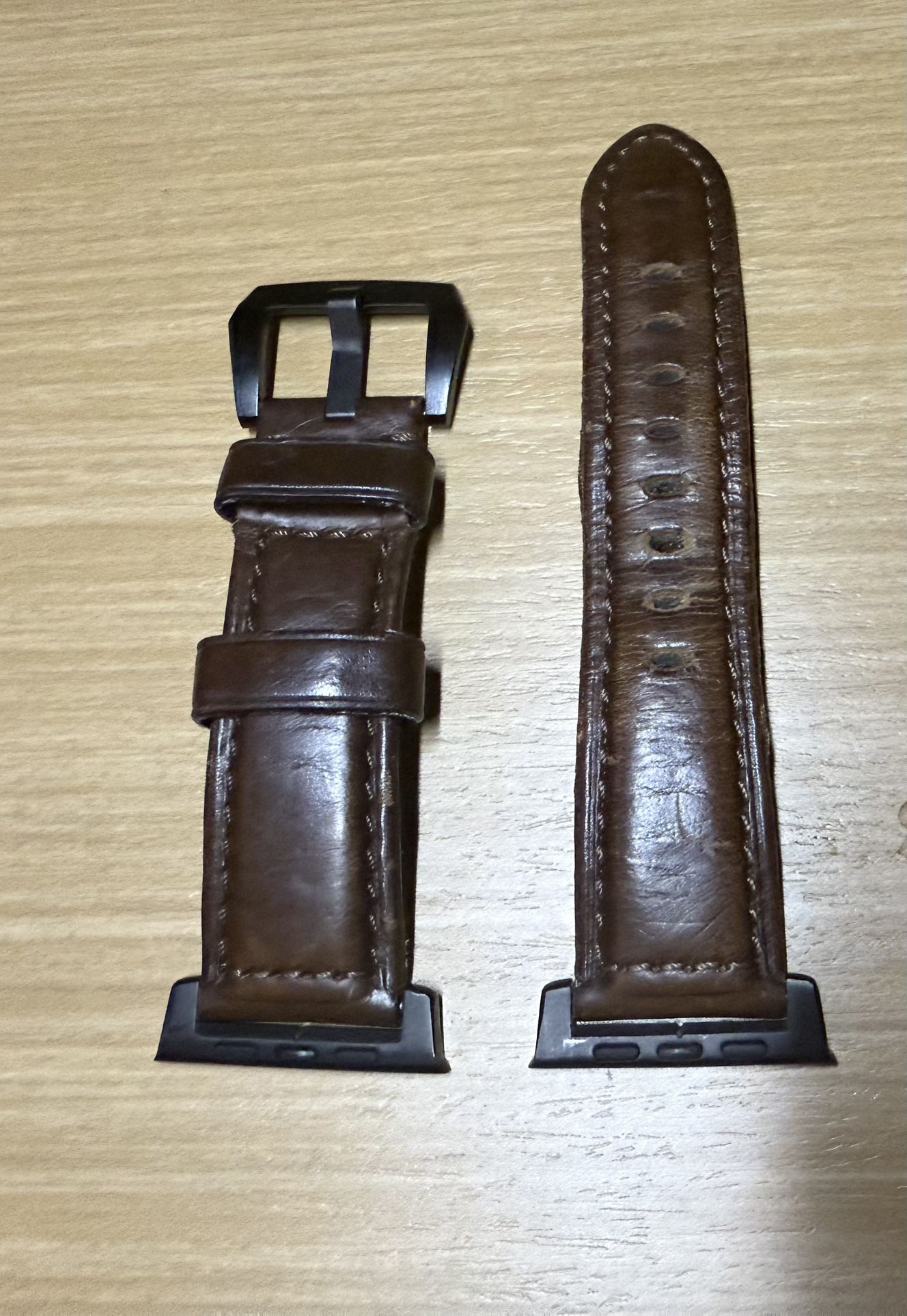 Nomad Leather Band Apple Watch Brown