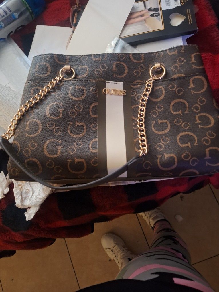 Brand New Leather Guess Purse