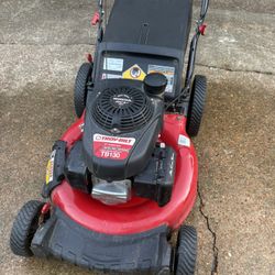 Troy-Bilt TB130 push mower with a Honda GCV160 engine 