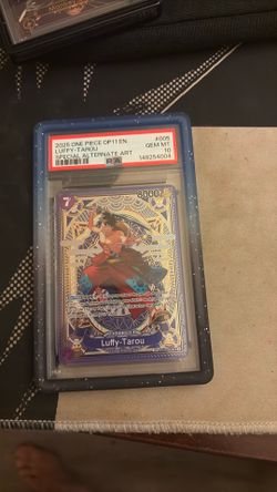 2025 One Piece OP11 Luffy-Tarou Sp PSA10