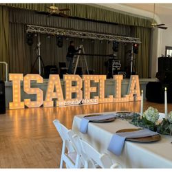 Marquee Letters And Numbers 