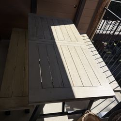 Outdoor/ indoor Picnic bench 