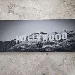 Large "HOLLYWOOD" Picture