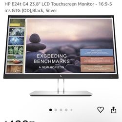 HP 24” Touchscreen Monitor 1080p/IPS/HDMI/5ms/Swivel NEW