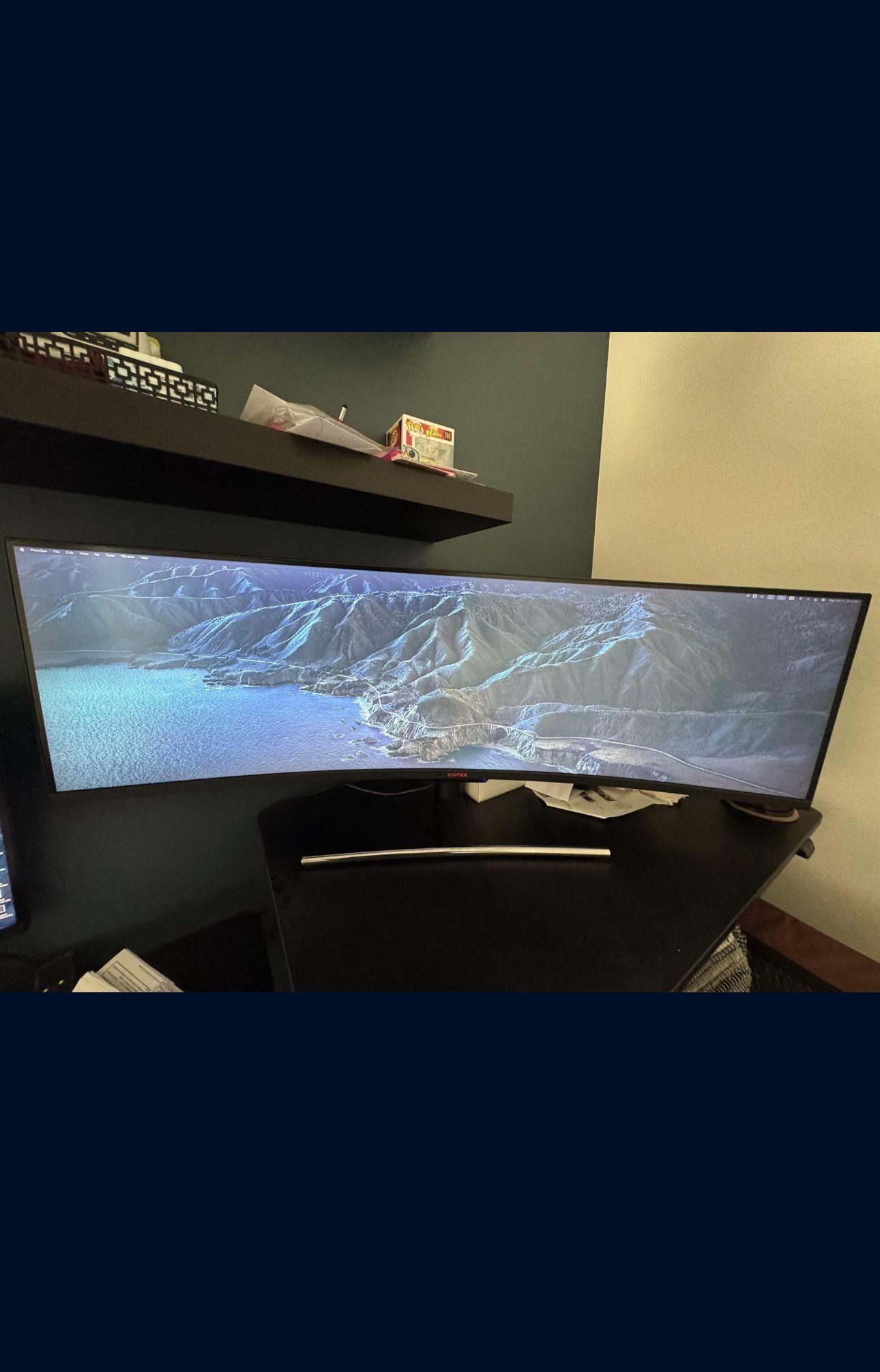 Viotek SUW49C 49"Super Ultrawide Curved HDR Gaming Monitor