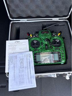 FrSky Taranis Plus (ACCST) RC Transmitter w/ Hard Case & Keys