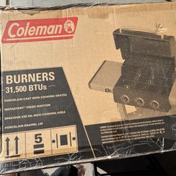 Coleman Cookout 3-Burner Propane Gas BBQ Grill