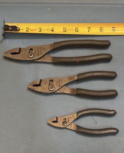Snap-on Tools 3 pc Combination Slip-Joint Pliers Set