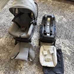 Nuna Pipa Lite RX + Relx Base + Extra Base – Granite – $200 (Oakley)