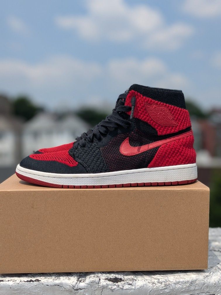 Nike Air Jordan 1 Flyknit “Bred” – Size 11 – Excellent Condition