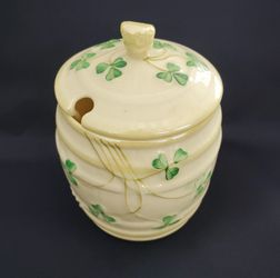 BELLEEK Jam Jar