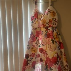 Fashion Nova Floral Dress(size Large)