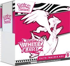 Pokemon Trading Cards Scarlet & Violet 10.5 White Flare Elite Trainer BOX PRESALE SHIPS JULY 2025