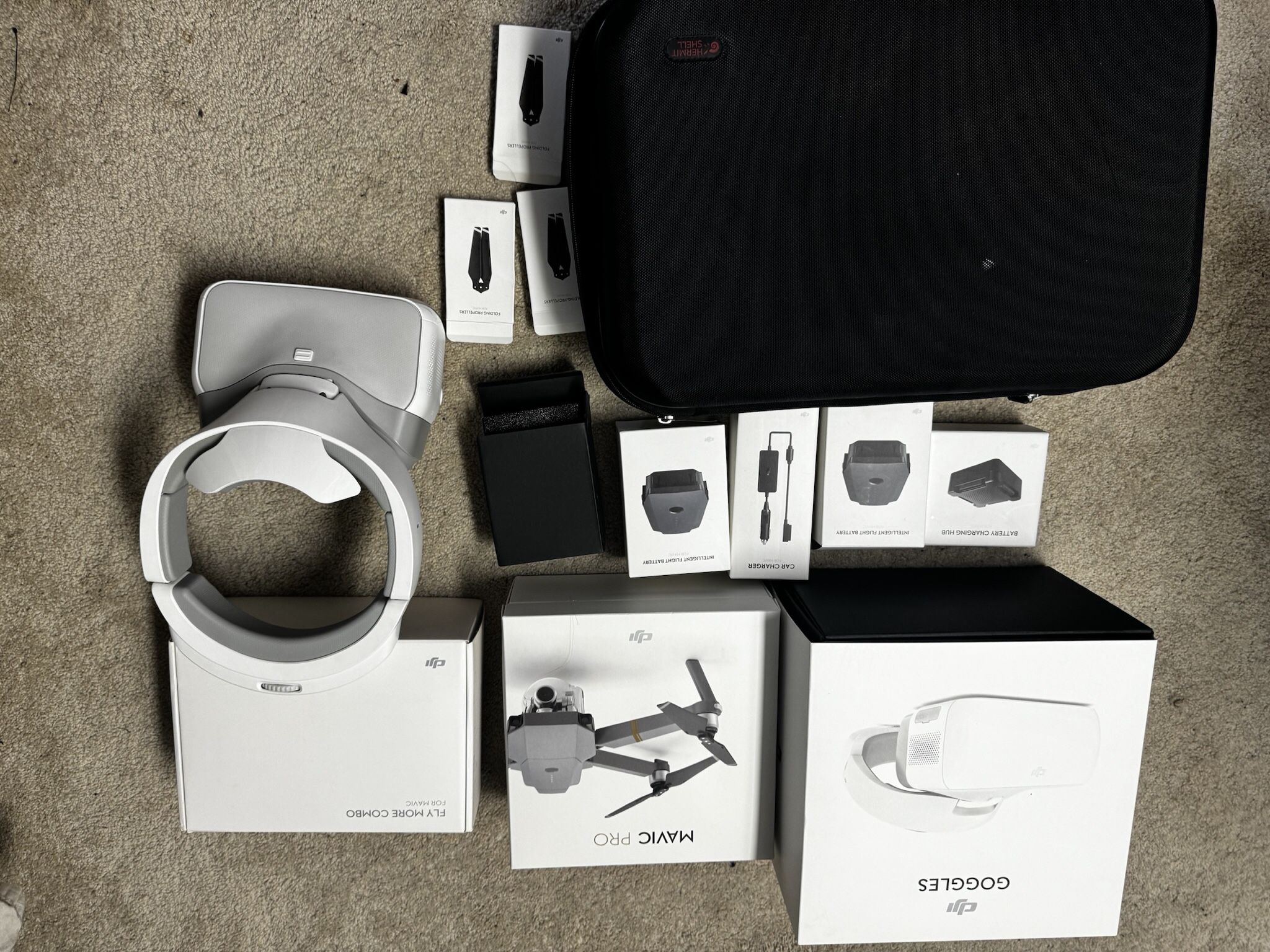 DJI Mavik Drone / VR headset Combo