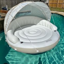 Intex Inflatable Pool Float with Canopy