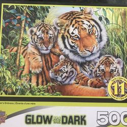 2 Glow In Dark Puzzles w/ Hidden Images $5 Each