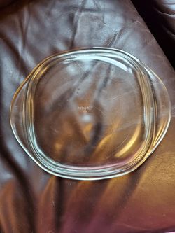 Vintage pyrorey clear glass cover #3055