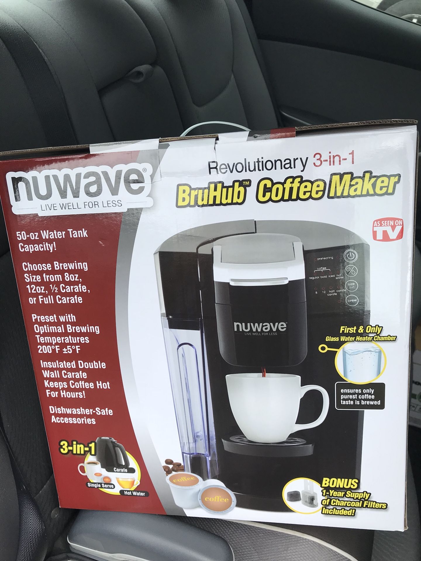 Nuwave BruHub Coffee Maker 3-in-1