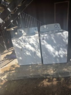 Washer and dryer