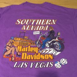 Vintage 1989 Harley Davidson Las Vegas Nevada 