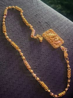 24k dragon head chain