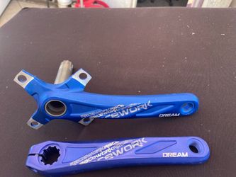 Racework Bike Crankset 170mm Crank Arm Bottom Bracket