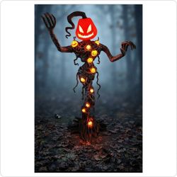 Home Accents Holiday 6.5 ft. Wicked Woods Pumpkin Vine Creature