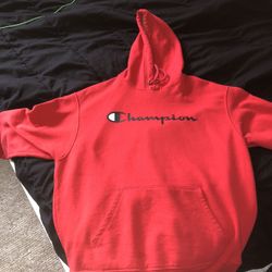 Large Men’s Champion Hoodie 