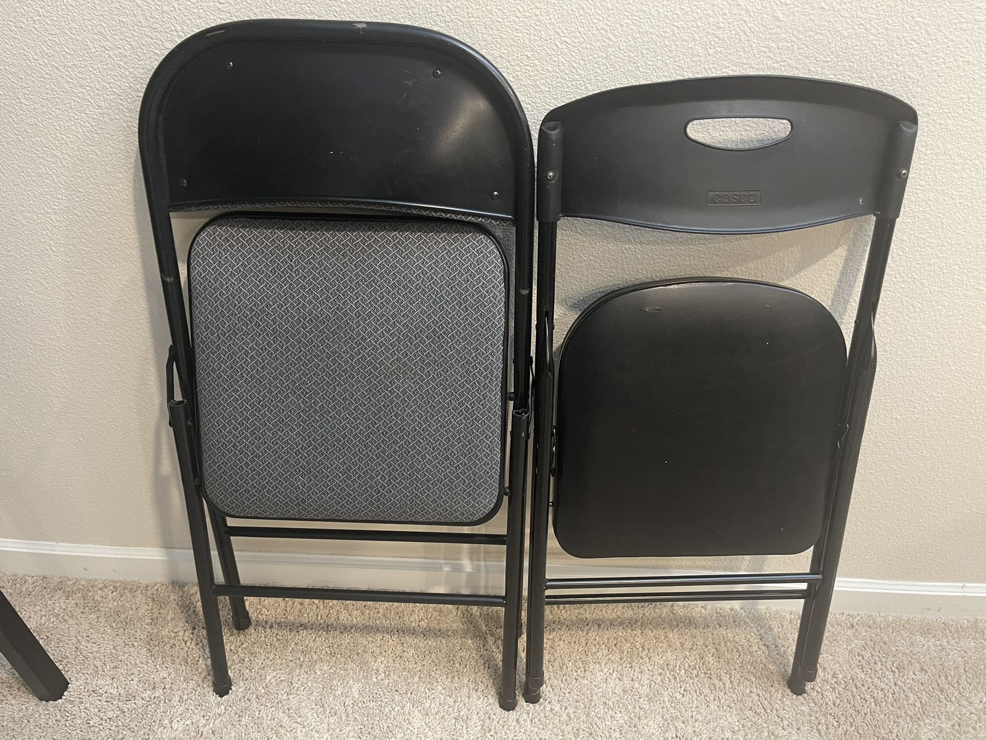 Foldable Chairs – $10 for Both