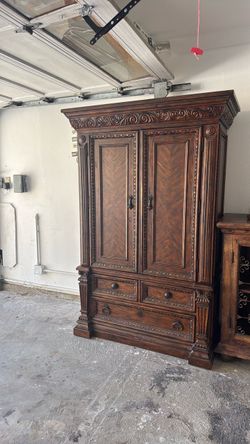 Solid Wood Armoire