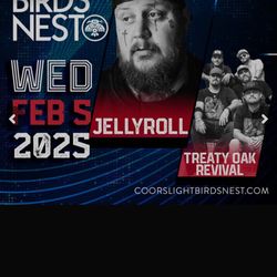 1 GA TICKET FOR JELLY ROLL
