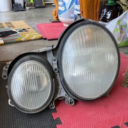 Mercedes headlands headlights