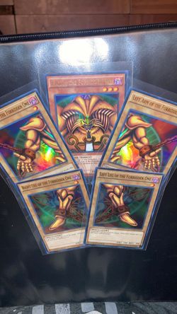 Exodia the Forbidden One Yu-Gi-Oh Card YGLD-ENA17