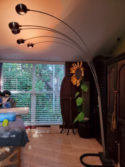 Designer Orb Floor Lamp